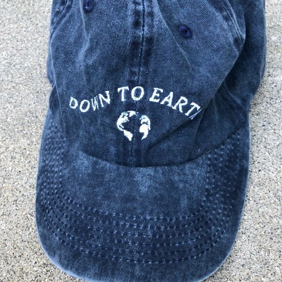 NISSI CAPS REN Clean Skincare Down to Earth Dad Hat Men's Blue Adjustable Cap‌‌‌ - Picture 5 of 5